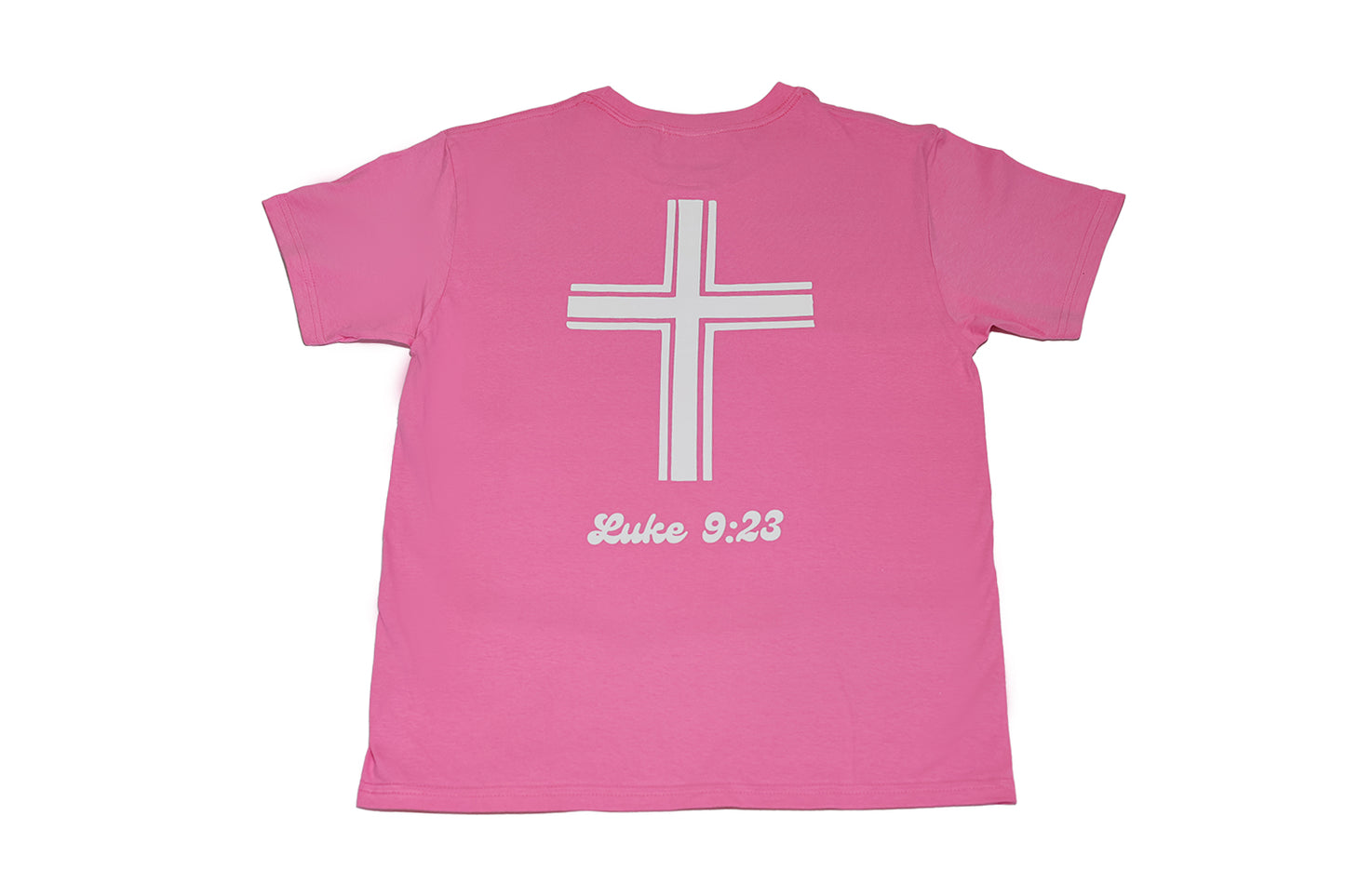 Pink Luke 9:23 T-Shirt